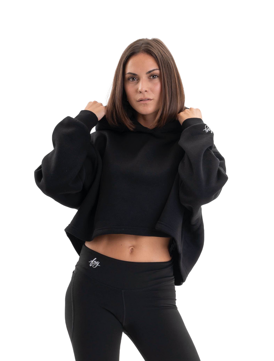 F3y Hoodie Crop